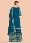 Georgette Embroidered Work Designer Palazzo Salwar Suit - 3