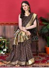 Lichi Silk Traditional Saree For Festival - 2