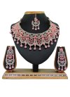 Sumptuous Alloy Stone Work Jewellery Set For Party - 1