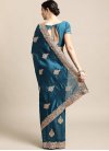 Embroidered Work Rangoli Silk Trendy Designer Saree For Ceremonial - 2