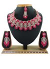 Blissful Stone Work Jewellery Set for Ceremonial - 1