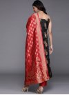 Art Silk Pant Style Salwar Kameez For Casual - 2