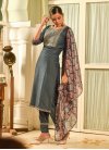 Lace Work Readymade Designer Suit - 2