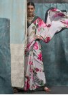 Crepe Silk Designer Contemporary Saree For Ceremonial - 1