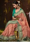 Embroidered Work Traditional Designer Saree For Bridal - 1