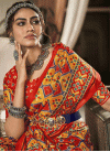 Digital Print Work  Patola Silk Traditional Designer Saree - 1