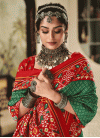Digital Print Work Patola Silk Designer Traditional Saree For Festival - 2