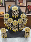 Royal Moti Work Alloy Jewellery Set For Ceremonial - 1