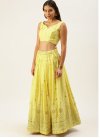 Georgette Trendy Lehenga For Party - 1