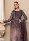 Organza Embroidered Work Pant Style Pakistani Salwar Suit - 3