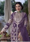 Georgette Embroidered Work Palazzo Style Pakistani Salwar Suit - 2