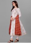 Reyon Readymade Floor Length Gown For Ceremonial - 1