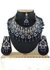 Flamboyant Diamond Work Necklace Set - 1