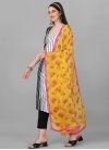 Chanderi Cotton Pant Style Classic Salwar Suit For Casual - 1