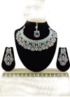 Charismatic Alloy Gold Rodium Polish Necklace Set For Party - 1