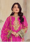 Georgette Pakistani Straight Suit For Ceremonial - 1