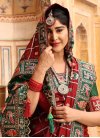 Green and Red  Silk Traditional Designer Saree - 1