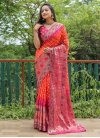 Silk Blend Trendy Classic Saree - 1