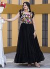 Embroidered Work Readymade Designer Gown - 1
