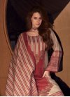 Cotton Lawn Palazzo Straight Salwar Kameez For Ceremonial - 1