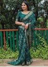 Silk Blend Trendy Classic Saree For Ceremonial - 3