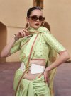 Satin Silk Traditional Designer Saree - 4