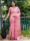 Silk Blend Traditional Designer Saree For Festival - 1