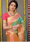 Woven Work Banarasi Silk Designer Traditional Saree - 1