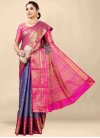 Woven Work Banarasi Silk Designer Contemporary Style Saree - 3