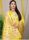 Banarasi Silk Woven Work Trendy Classic Saree - 3