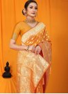 Banarasi Silk Traditional Designer Saree For Festival - 1