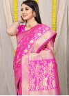 Woven Work Banarasi Silk Trendy Classic Saree - 3