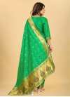 Paithani Silk Readymade Designer Salwar Suit - 1