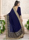 Delightful Embroidered Work Contemporary Style Saree - 2