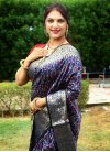 Woven Work Designer Contemporary Style Saree - 1