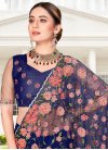 Embroidered Work Net Traditional Saree - 1