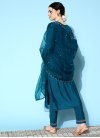 Reyon Embroidered Work Readymade Designer Salwar Suit - 2