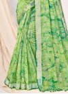 Print Work Traditional Designer Saree For Casual - 2