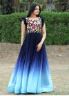 Embroidered Work Readymade Designer Gown For Ceremonial - 2
