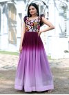 Georgette Readymade Long Length Gown - 1