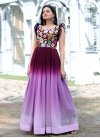Georgette Readymade Long Length Gown - 3