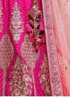 Embroidered Work Silk Designer A Line Lehenga Choli - 1