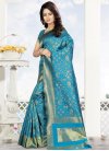 Kanjivaram Silk Designer Traditional Saree For Ceremonial - 1