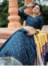 Embroidered Work Silk Blend Designer A Line Lehenga Choli - 1