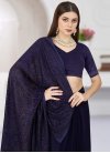 Embroidered Work Georgette Trendy Classic Saree - 1