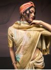 Silk Blend Digital Print Work Traditional Designer Saree - 4