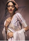 Silk Blend Designer Contemporary Saree - 2