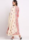 Lace Work Readymade Anarkali Salwar Suit - 1