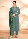 Viscose Embroidered Work Readymade Salwar Suit - 1