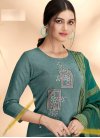 Viscose Embroidered Work Readymade Salwar Suit - 2